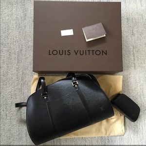 Louis Vuitton Epi Solferino GM Bag & sunglass case